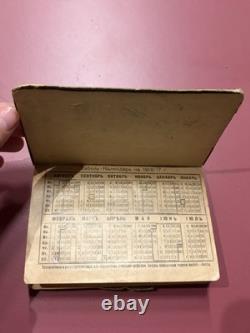 Very Rare Antique 1916-17 Imperial Russian Student Diary Kiev Gymnasium + Map
