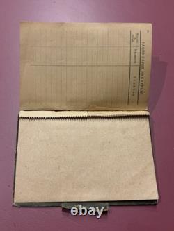 Very Rare Antique 1916-17 Imperial Russian Student Diary Kiev Gymnasium + Map