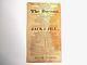 Very Rare Antique Playbill Sept 18, 1812 Jack & Jill at the Theatre Royal Lyceum