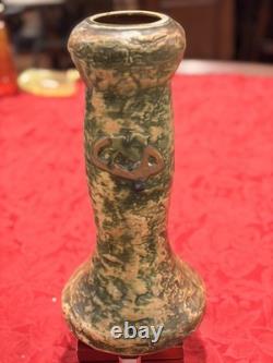 Very Rare Antique Roseville Imperial I Art Pottery 15 Candle Holder 1921 Ex Con