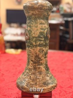 Very Rare Antique Roseville Imperial I Art Pottery 15 Candle Holder 1921 Ex Con