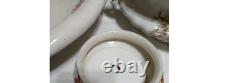 Very Rare Antique Royal Albert The Colonial Sugar, creamer, Basin, Ewer, etc