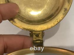 Very Rare Antique Royal Vienna Cobalt Boue Gold Gilt Monk Lidded Stein Nr