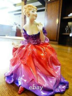 Very Rare Art deco Royal Doulton Lady Fayre HN1265 signed by Leslie Harradine