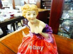 Very Rare Art deco Royal Doulton Lady Fayre HN1265 signed by Leslie Harradine