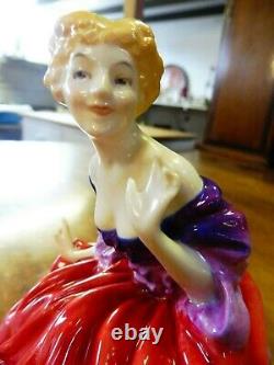 Very Rare Art deco Royal Doulton Lady Fayre HN1265 signed by Leslie Harradine