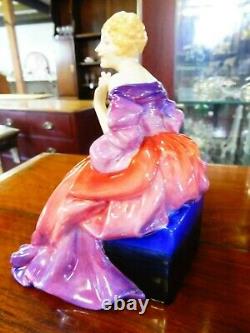 Very Rare Art deco Royal Doulton Lady Fayre HN1265 signed by Leslie Harradine