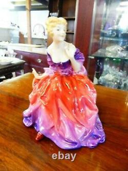 Very Rare Art deco Royal Doulton Lady Fayre HN1265 signed by Leslie Harradine