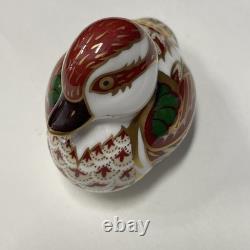 Very Rare Bakewell Duckling Royal Crown Derby Gold Stopper