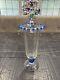 Very Rare Candlewick 400/138B Vase With Beautiful Blue Beads