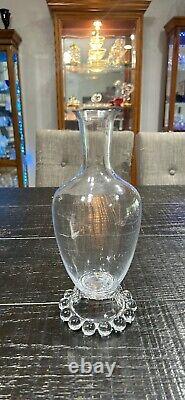 Very Rare Candlewick Vase 400/162 Hard To Find