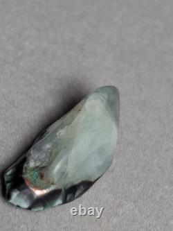 Very Rare Copper Prehnite Isle Royale Greenstone Turtleback Gem Chlorastrolite