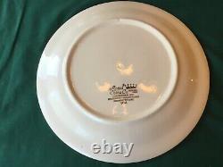 Very Rare Currier And & Ives Egg Plate Royal China 10 3/4 Eggplate Blue Print