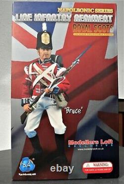 Very Rare DID 1/6 Napoleonic Action Figure Bruce, Royal Scots Regiment, NEW