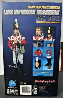 Very Rare DID 1/6 Napoleonic Action Figure Bruce, Royal Scots Regiment, NEW