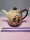 Very Rare Dickens Sairey Gamp Relief Teapot Royal Doulton D5833