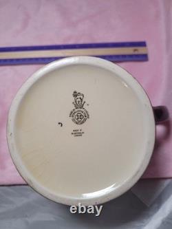 Very Rare Dickens Sairey Gamp Relief Teapot Royal Doulton D5833