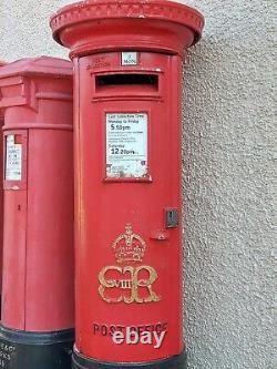 Very Rare Edward V111 1936 Post Office Pillar Box Post Box Royal Mail