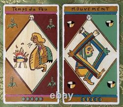 Very Rare! GRAND TAROT IMPERIAL AZTEQUE Aztec Tarot 1986 By Piatnik, Paris