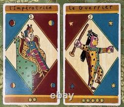Very Rare! GRAND TAROT IMPERIAL AZTEQUE Aztec Tarot 1986 By Piatnik, Paris