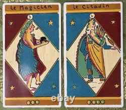 Very Rare! GRAND TAROT IMPERIAL AZTEQUE Aztec Tarot 1986 By Piatnik, Paris