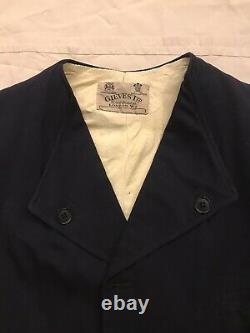 Very Rare Gieves 1930s Mens Blouson Jacket possibly Royal Navy Private Purchase