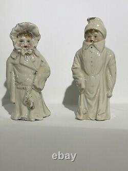 Very Rare Helen's Babies Royal Worcester Candle Snuffers, Dated 1897 Victorian