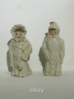 Very Rare Helen's Babies Royal Worcester Candle Snuffers, Dated 1897 Victorian