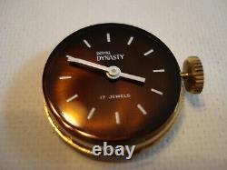 Very Rare High End Vintage Royal Dynasty Bakelite 17 Jewels Pin Pocket Watch