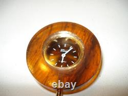 Very Rare High End Vintage Royal Dynasty Bakelite 17 Jewels Pin Pocket Watch