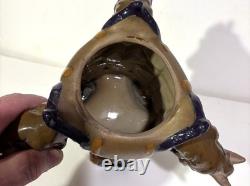 Very Rare IMPERIAL AMPHORA TURN Horse Head Vase AUSTRIAN PORCELAIN Equestrian
