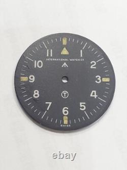 Very Rare IWC Mark XI British Royal Army Broad Arrow Circle T Military Dial Part