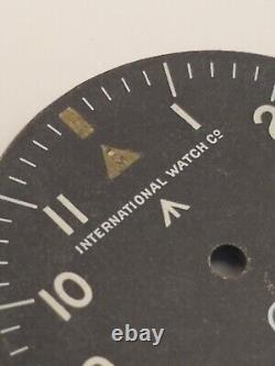 Very Rare IWC Mark XI British Royal Army Broad Arrow Military Watch Dial Part