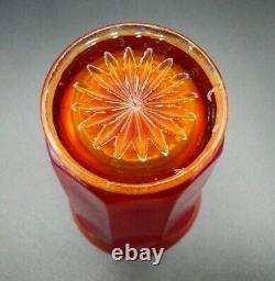 Very Rare! Imperial Chesterfield Stretch Carnival Glass Tumblerredgorgeous