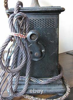 Very Rare Imperial German Telephone R Kruger WWI Era