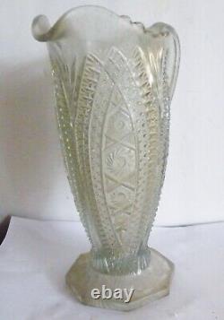 Very Rare Imperial Glass Co Pitcher EAPG 402 Smokey Gray ca 1909