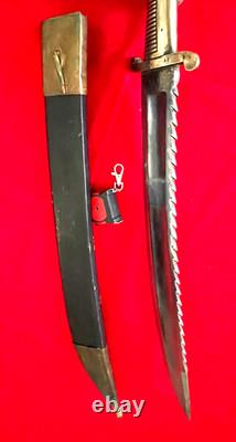 Very Rare Imperial Russian Pioneer Tesak Sword M1826 \1830 Rare Original
