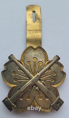 Very Rare! Japanese Imperial Army 1st Class Infantry Artillery Gunner Badge