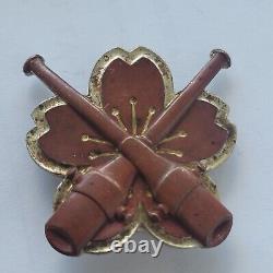 Very Rare! Japanese Imperial Army Fortress artillery gunner badge 2nd Class