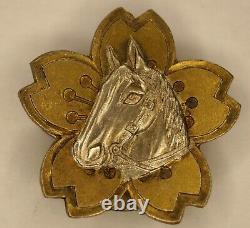 Very Rare! Japanese Imperial Army Horseback Riding Proficiency Badge 1st Class