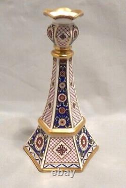 Very Rare John Aynsley England Imperial Tall Candlestick