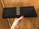 Very Rare John Lewis Black Crystal Clutch Bag Handbag ASO royal Kate Middleton