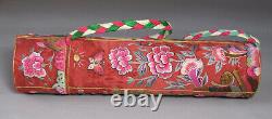 Very Rare Korean Imperial Embroidered Document Container/Symbols of 10 Longevity