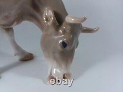 Very Rare Lauritz Jensen Grazing Cow Royal Copenhagen Large 11 x 6 1310 1553