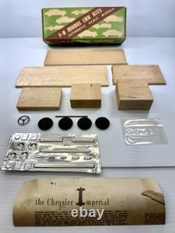 Very Rare Lot of (4) F-B Model Car Kits Nash Rambler & Chrysler Imperial NIB