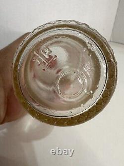 Very Rare Milk Bottle Royale Dairy Half pint Bottle With Slug Plate And Checker