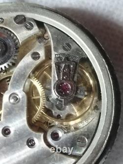 Very Rare Minerva Johannes Hartmann Berlin Pocket Watch Royal Court Watchmaker