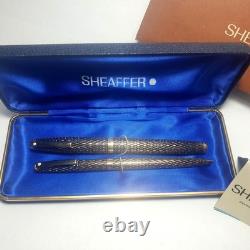 Very Rare NOS Vintage 1970s Sheaffer 14K G. F. Imperial Sovereign Pen Set MINT