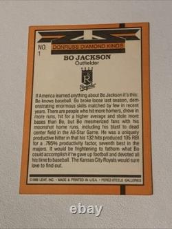 Very Rare No. 1 1989 Don Russ Diamondkings Bo Jackson