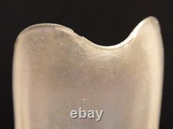 Very Rare Northwood Dandelion White Carnival Glass Iridescent Pitcher Tankard